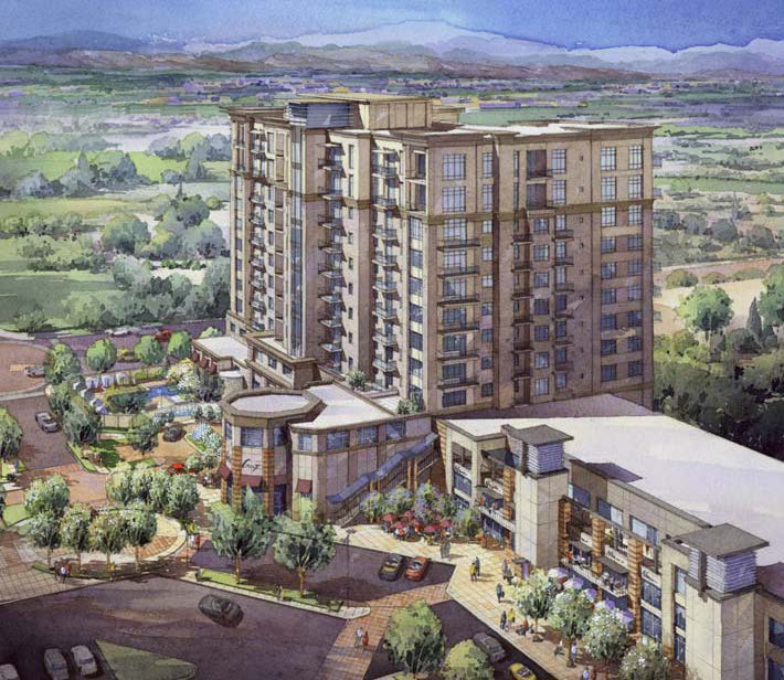 Western Engineering Consultants Landmark Towers 1 & 2 with Retail Center